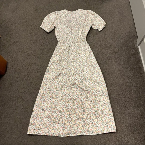 Reformation Jeans Floral Midi Dress NWT - Picture 3 of 8